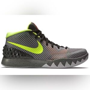 Nike Kyrie 1 “The Dungeon”, DEEP PEWTER/TUMBLED GREY-NIGHT SILVER-VOLT